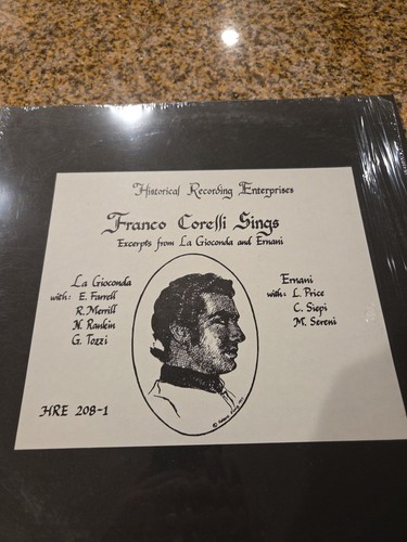 Franco corelli sings - lp,