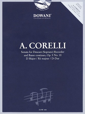 Corelli sonata for descant - sonata,
