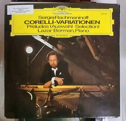 Rachmaninoff corelli - rachmaninoff,