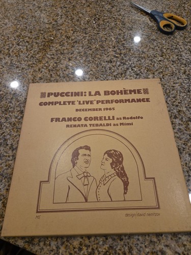Corelli tebaldi bohème - corelli,